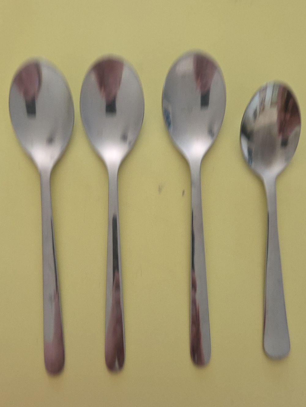 IKEA Polished Silver Dining Spoons Set of 4